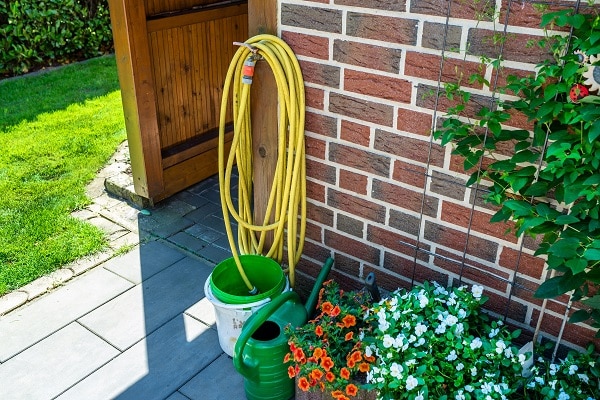 Garden Hose Storage