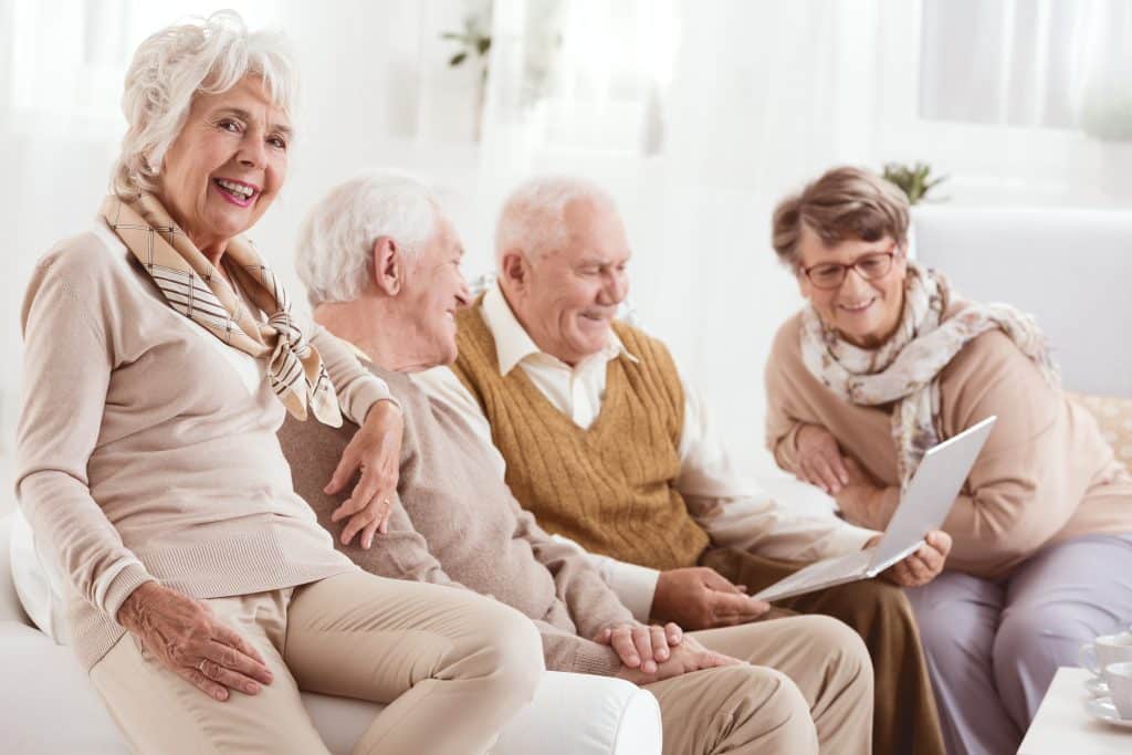 Neighbors figuring out laptop