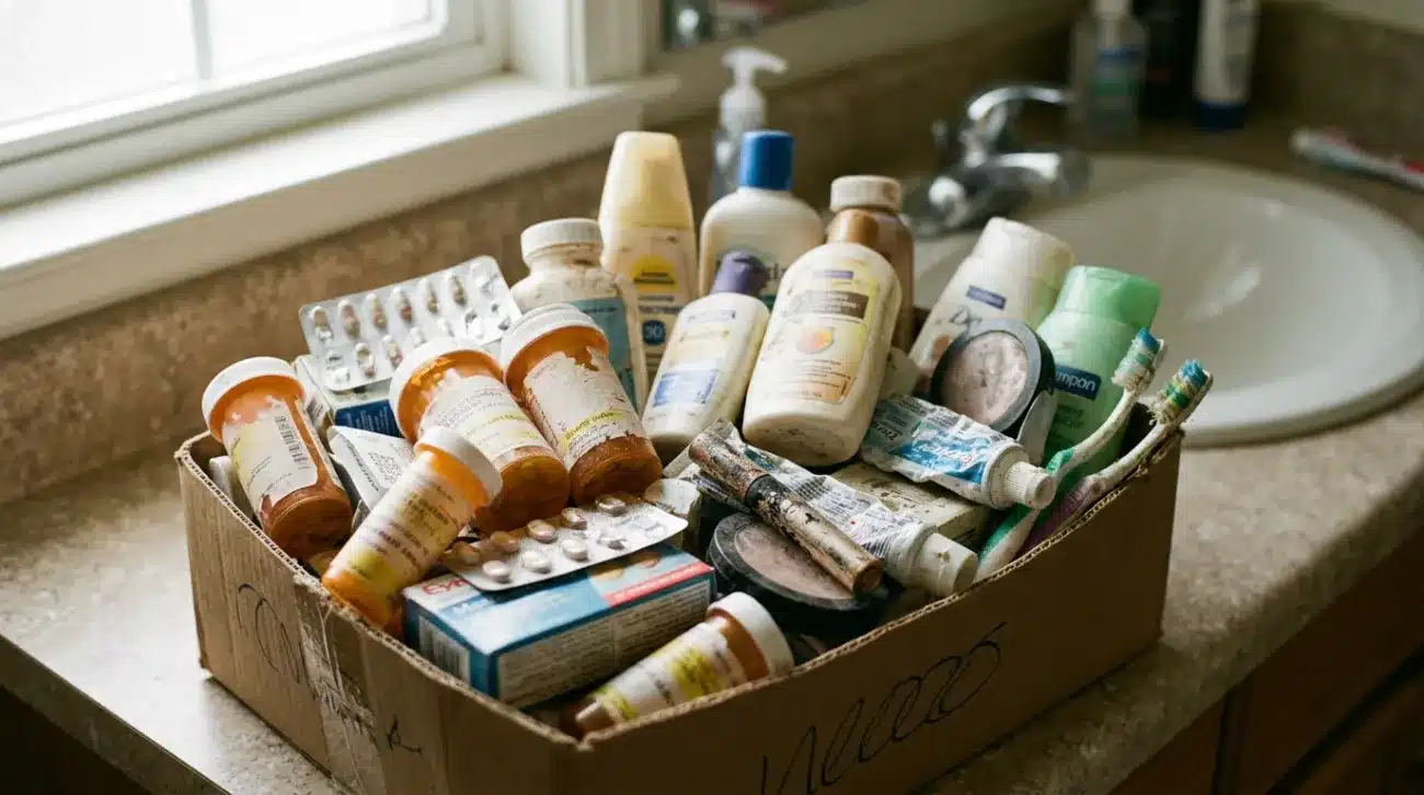 Expired Medications and Old Toiletries