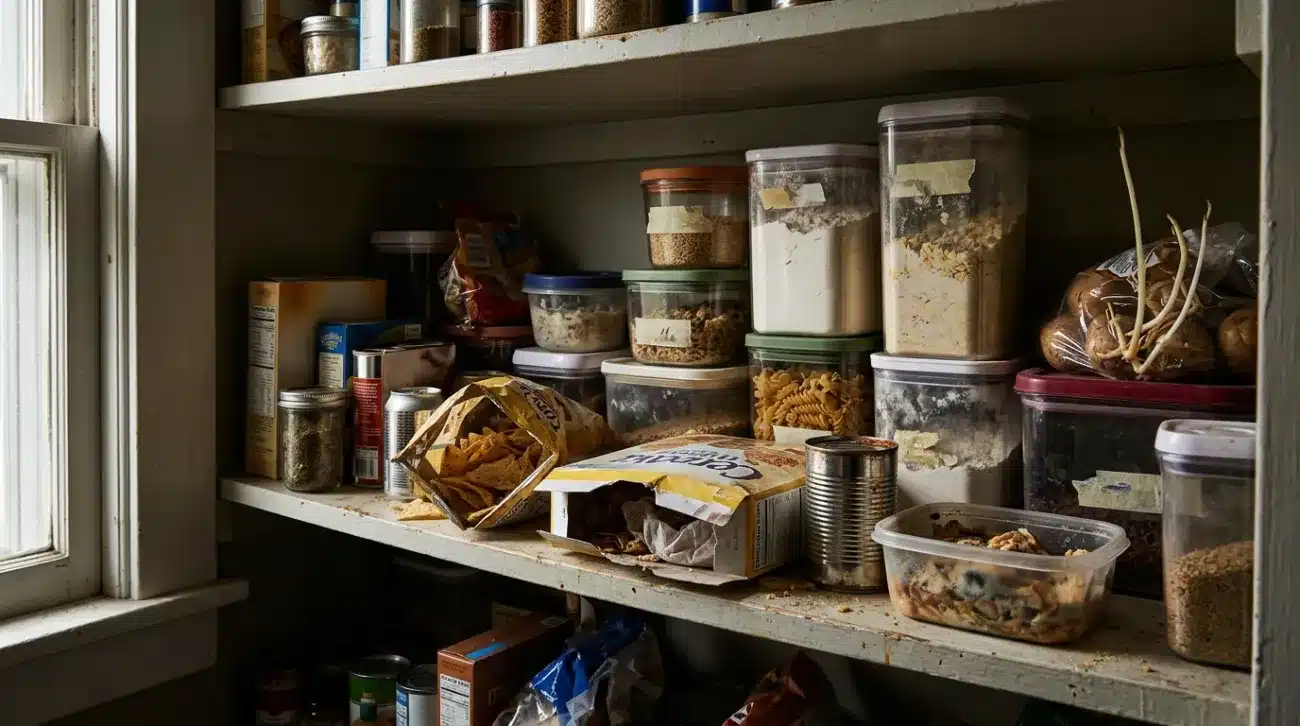 Pantry Items and Food Storage Containers